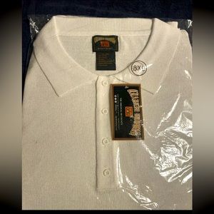 FB County Solid White Rare 8XL Charlie Brown Shirt